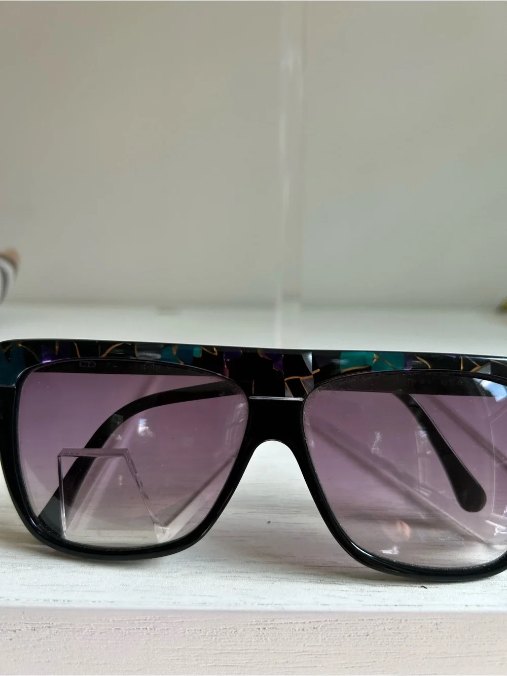 Dior purple green design Sunglasses